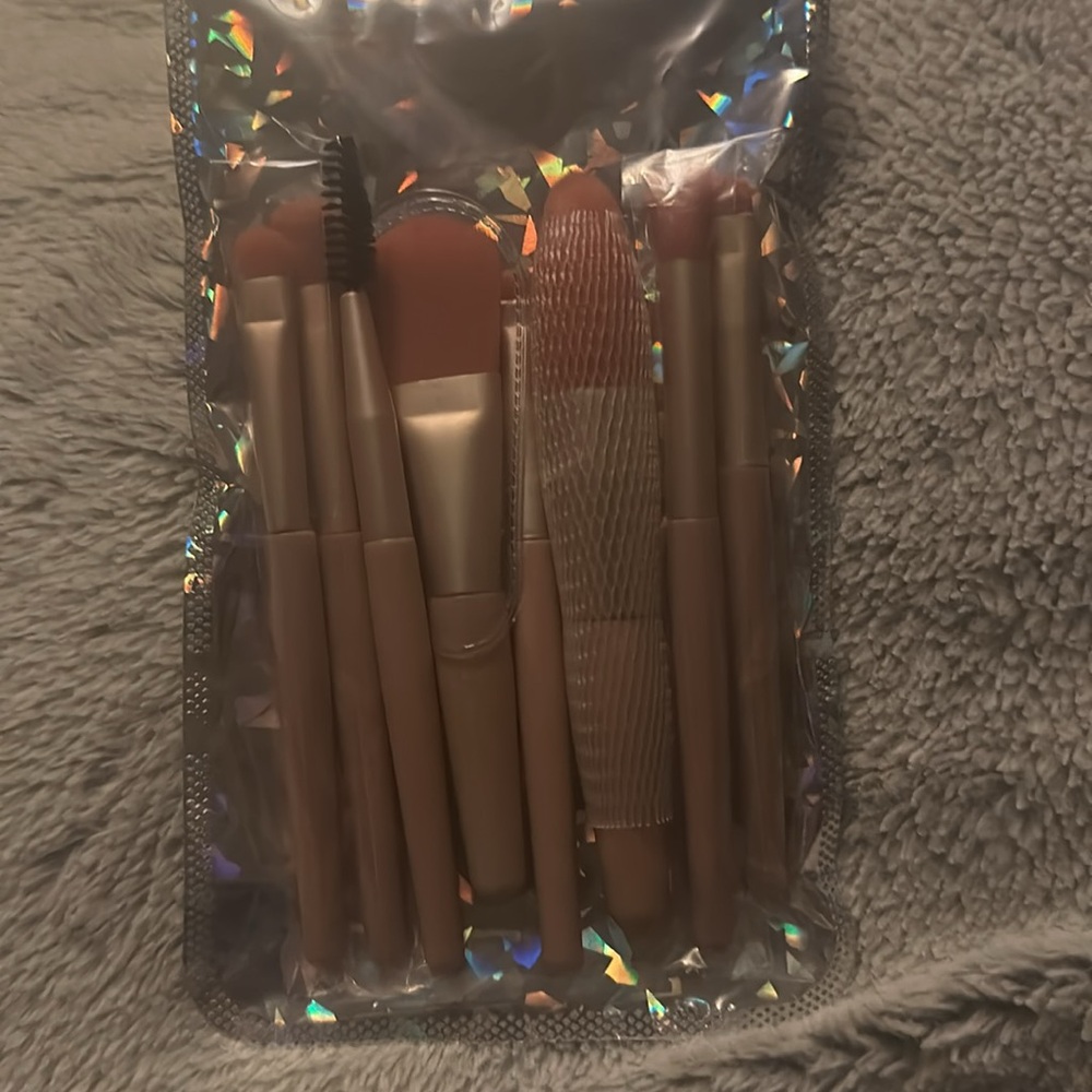 Cosmetic brush set 8 piece